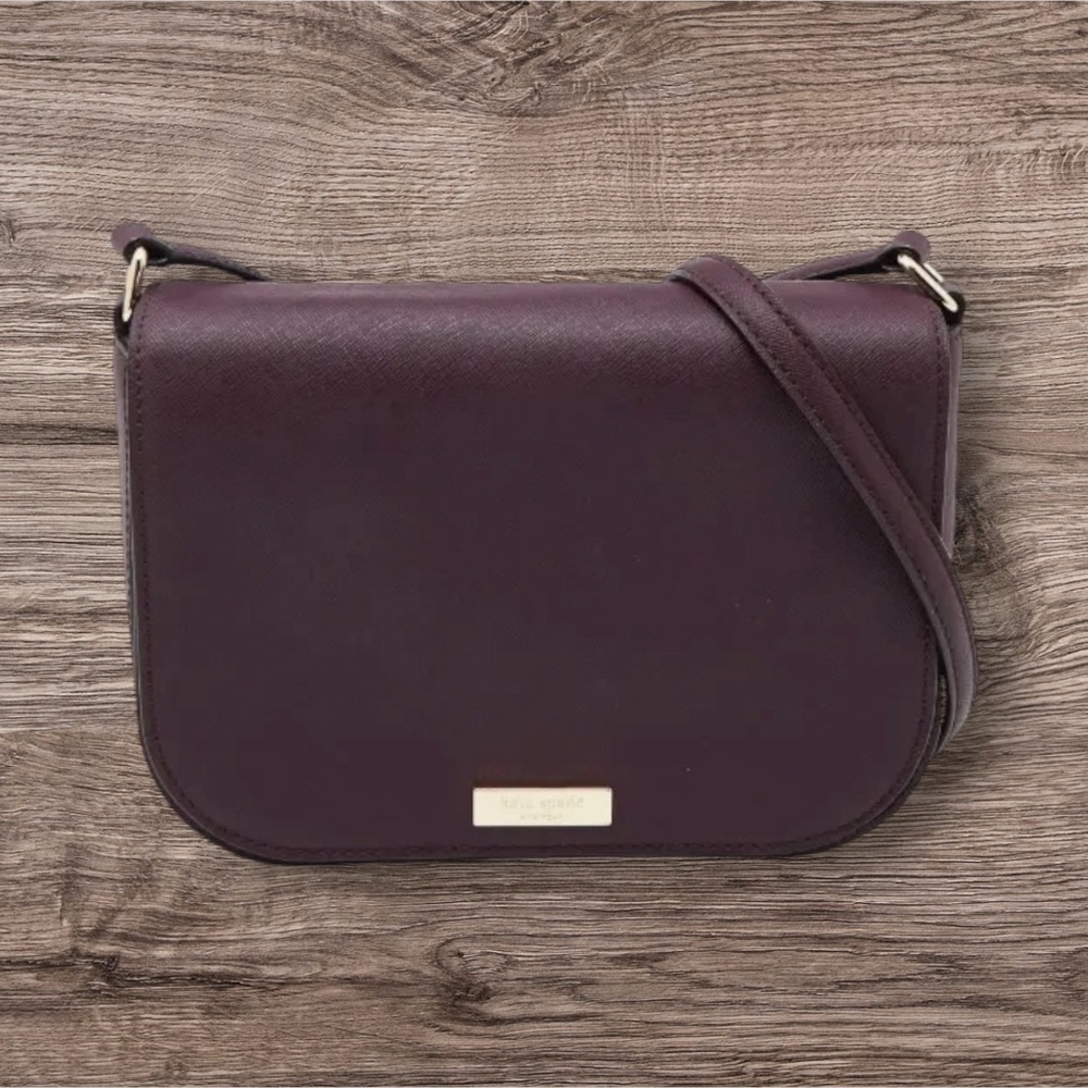 Kate Spade Dark Purple Crossbody Bag